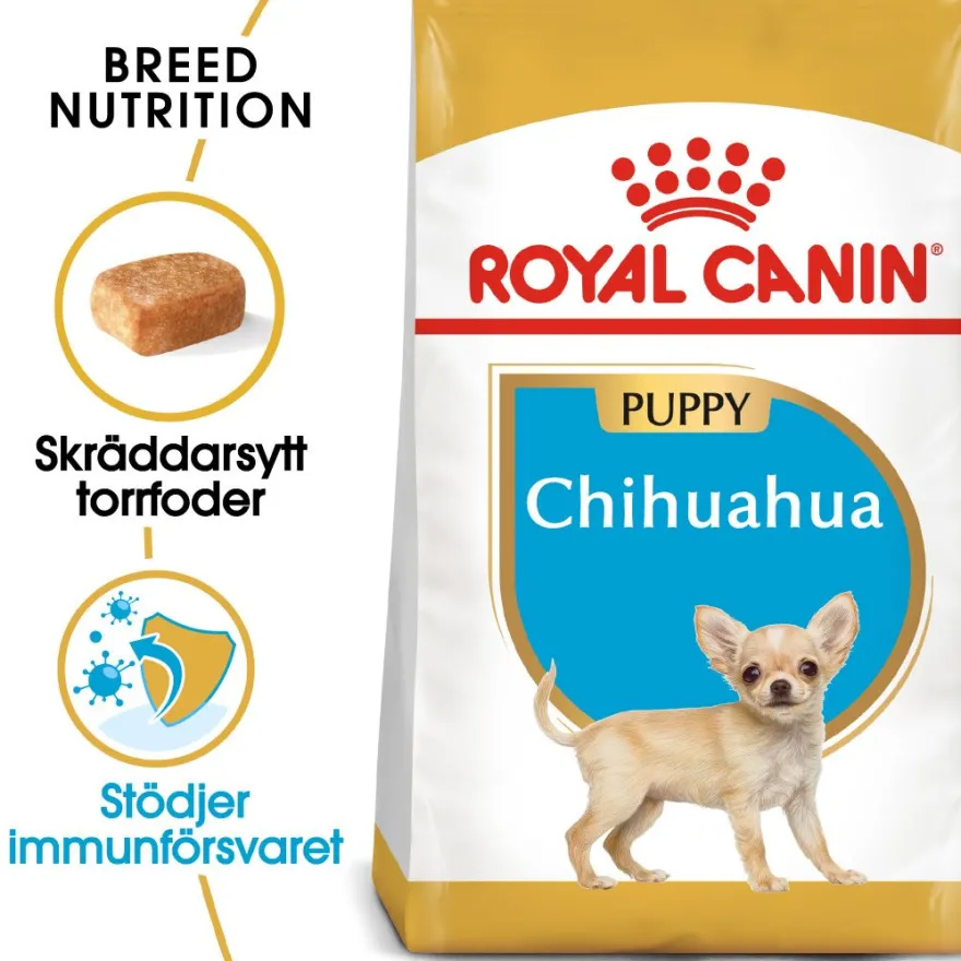 Chihuahua Puppy tørrfôr for valper 1,5 kg