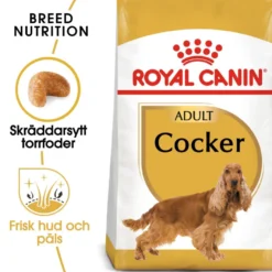 Cocker Adult tørrfôr for hunder 12 kg