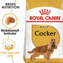 Cocker Adult tørrfôr for hunder 3 kg