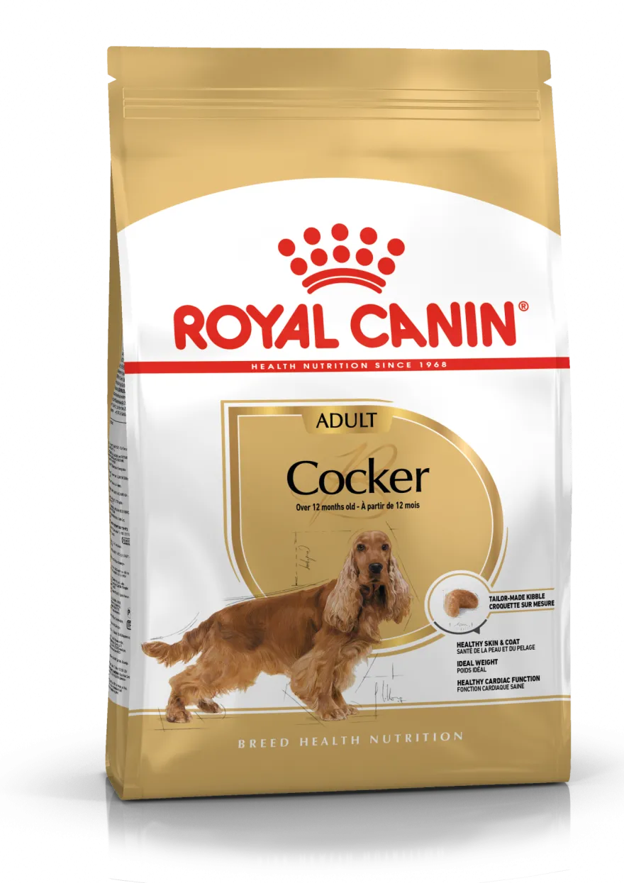 Cocker Adult tørrfôr for hunder 3 kg