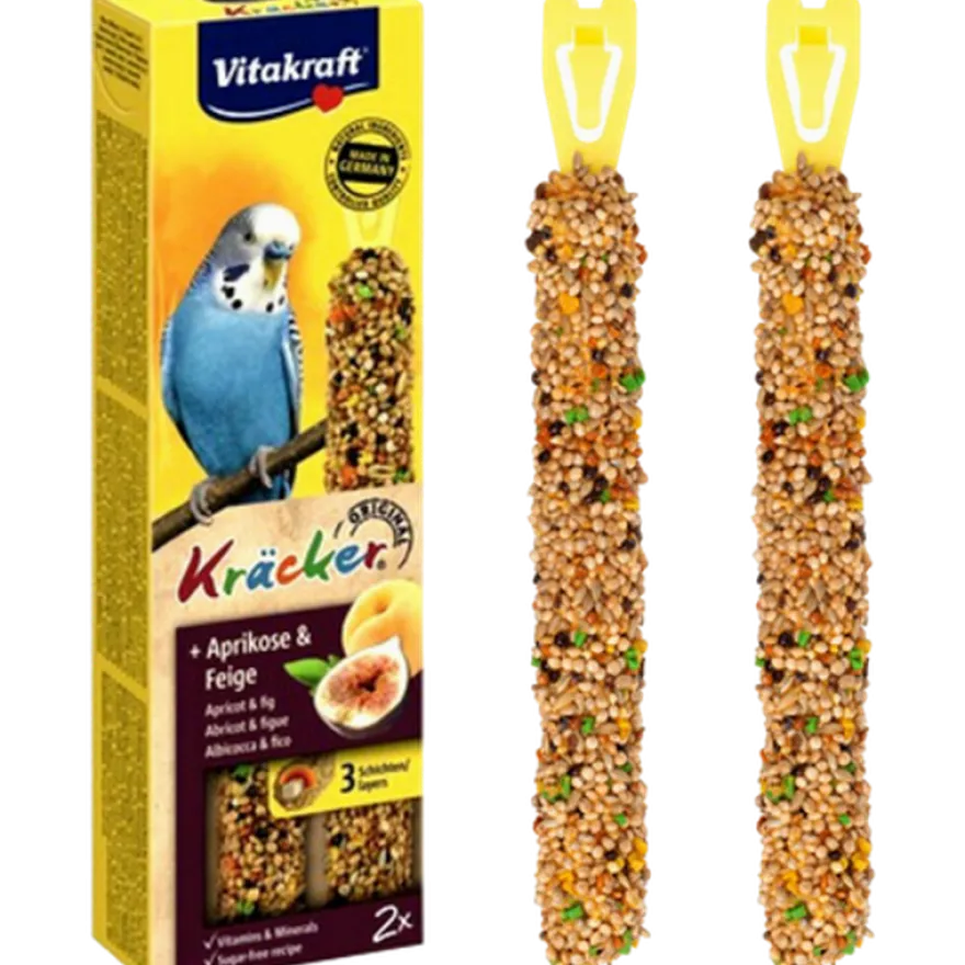 Crackers Parakeet Fruit 2-pakning