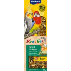 Crackers Parakeet Honey/Eucalyptus 2-pk.