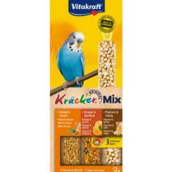 Crackers TrioMix Budgie Honey Popcorn 3-pk.