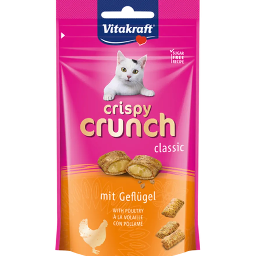 Crispy Crunch Fjærkre 60 g x 8 stk.