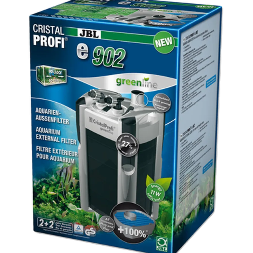 CristalProfi e902 Greenline External Filter 900L/h Gray 900l/h
