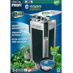 CristalProfi e1902 Greenline External Filter 900L/h Gray 900 l/h