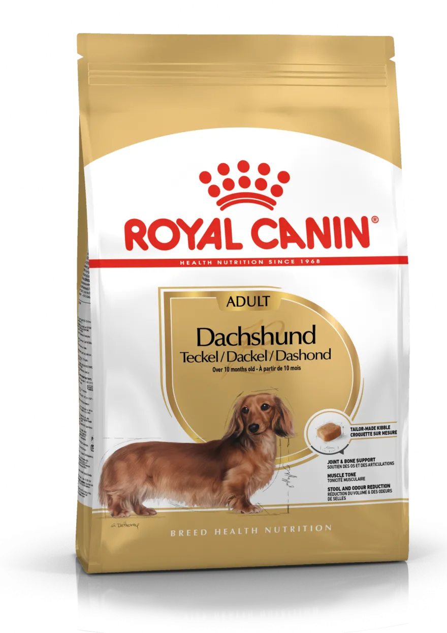 Dachshund Adult tørrfôr for hunder 1,5 kg
