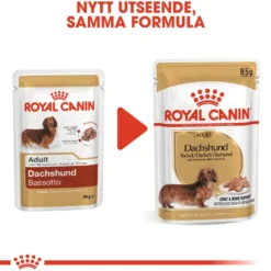 Dachshund Adult Våtfôr for hunder 85 g x 12 stk