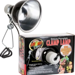 Deluxe porselensklemmelampe 14 cm, 100 W