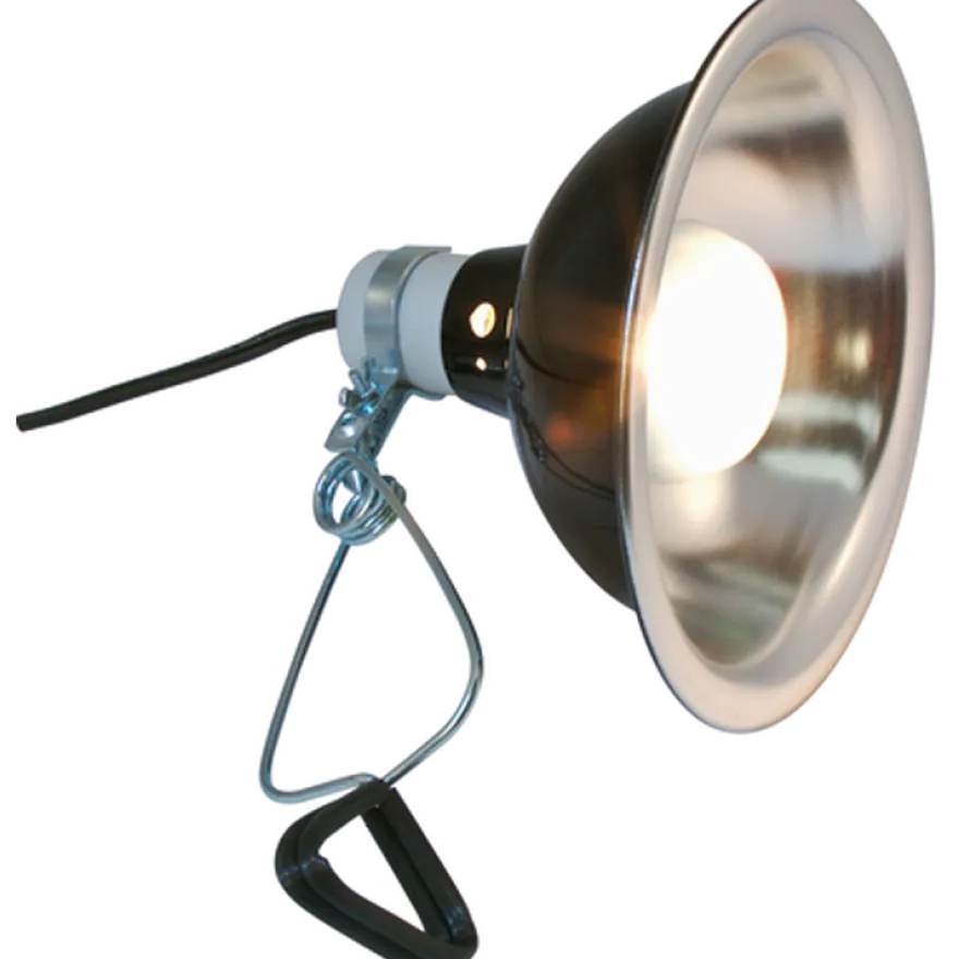 Deluxe porselensklemmelampe 14 cm, 100 W