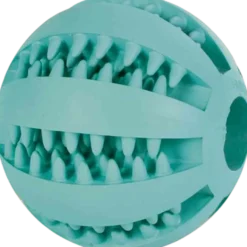 Denta Fun Mintfresh Baseball - naturgummi grønn 6,5 cm