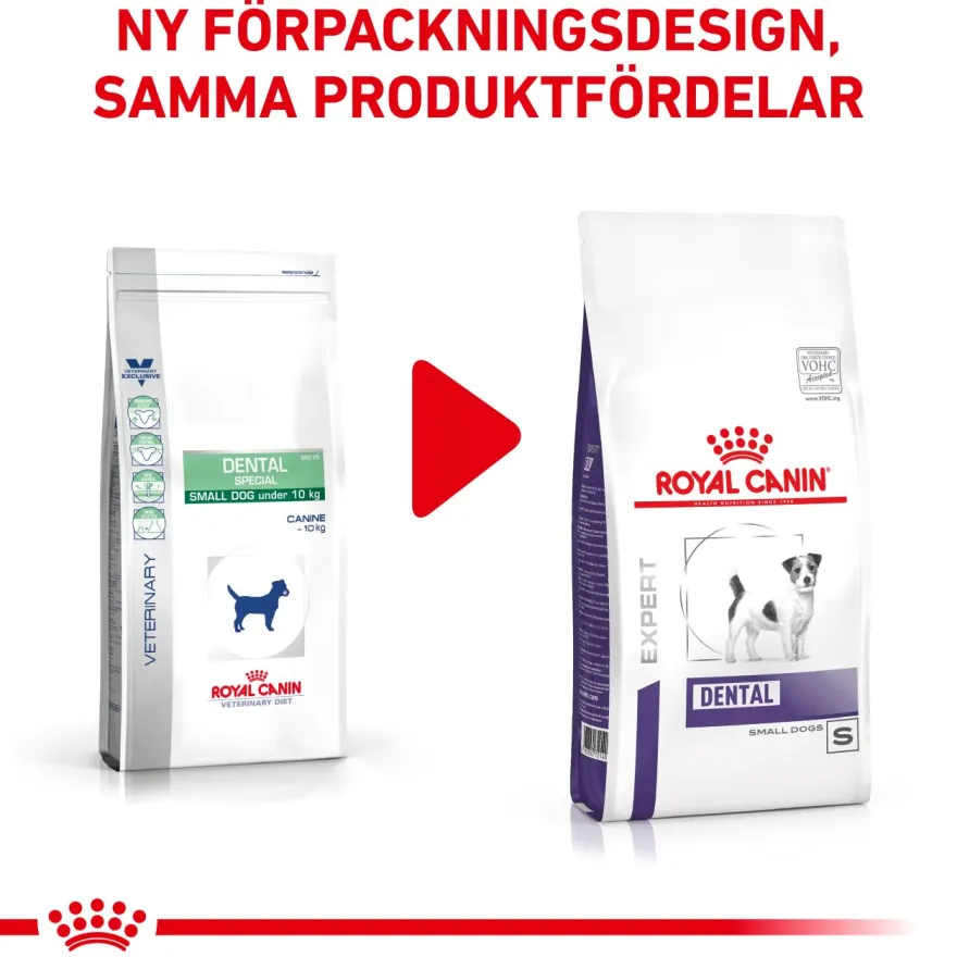 Dental Small Dog tørrfôr for hunder 3,5 kg