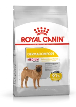 Dermacomfort Adult Medium tørrfôr for hunder 12 kg
