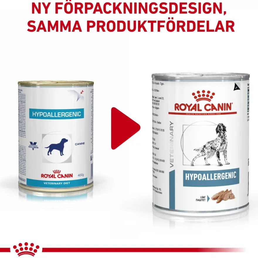 Derma Hypoallergenic Loaf Can våtfôr for hunder 200 g