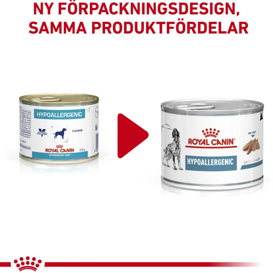 Derma Hypoallergenic Loaf Can våtfôr for hunder 200 g