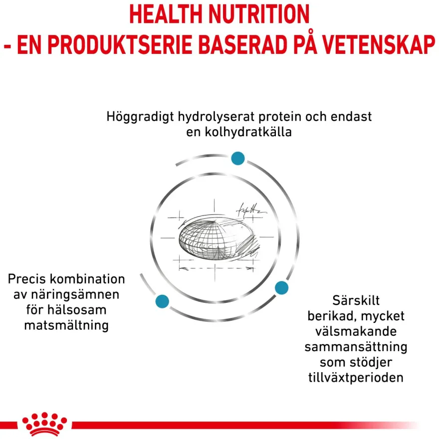 Derma Hypoallergenic Puppy tørrfôr for valper 14 kg
