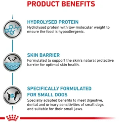 Derma Hypoallergenic tørrfôr for små hunder 1 kg