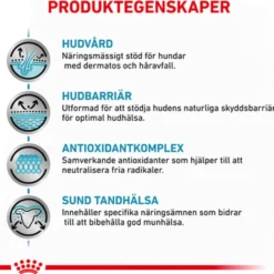 Derma Skin Care Small Dog tørrfôr for hunder 2 kg