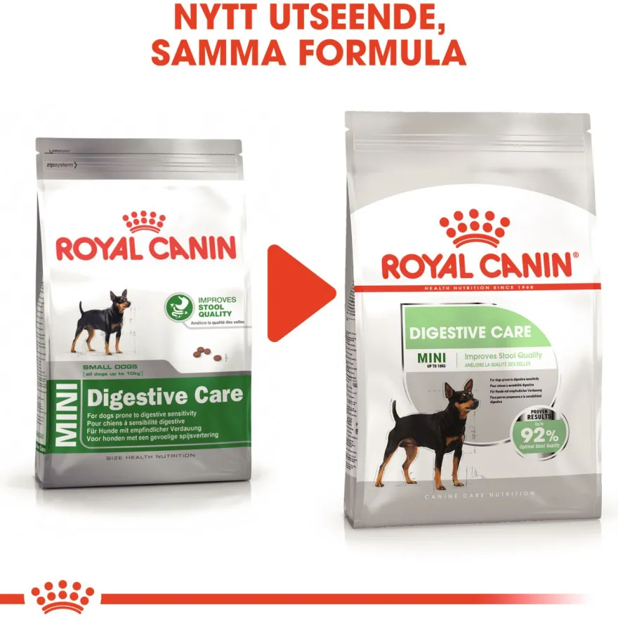 Digestive Care Adult Mini tørrfôr for hunder 3 kg