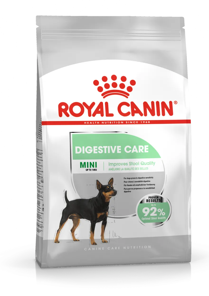 Digestive Care Adult Mini tørrfôr for hunder 3 kg
