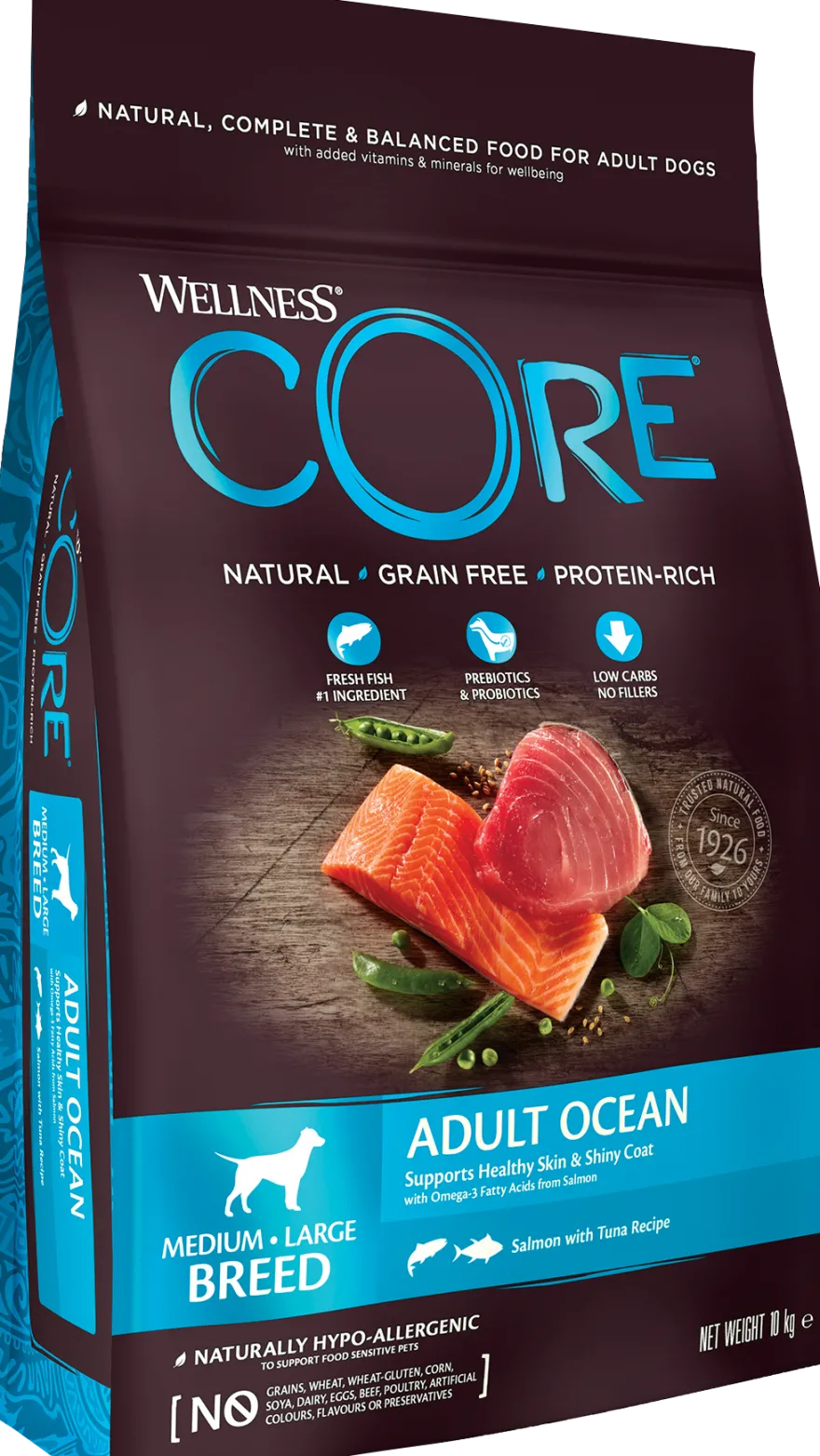 Dog Adult Adult Ocean Medium & Large Breed Salmon & Tuna Dry 10 kg