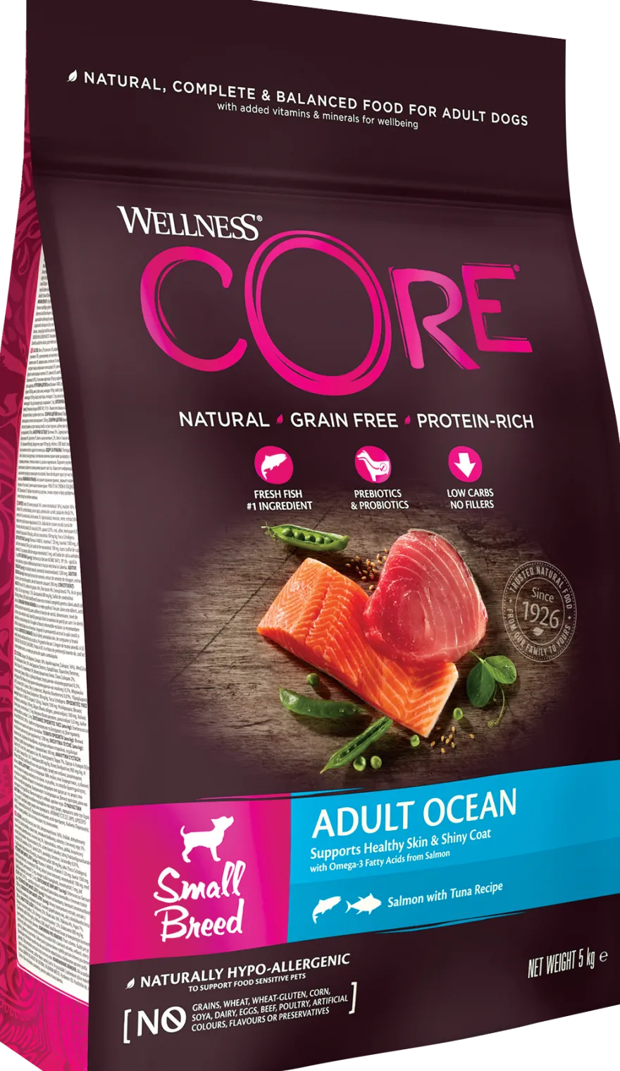 Dog Adult Adult Ocean Small Breed Salmon & Tuna Dry 5 kg