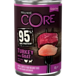 Dog Adult 95 % Duo Protein kalkun og geit 400 g x 6