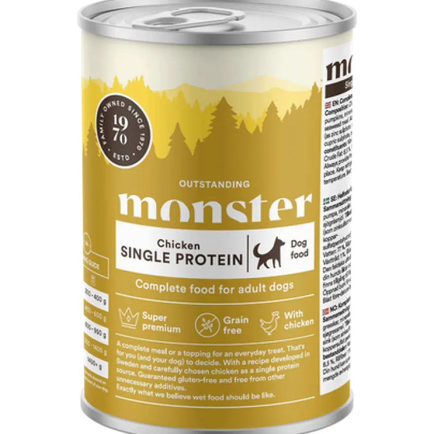 Dog Adult Single Chicken Burk 400 g