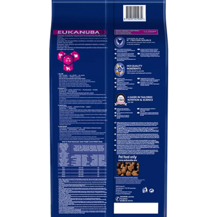 Dog Adult Weight Control Small/Medium 2,3 kg