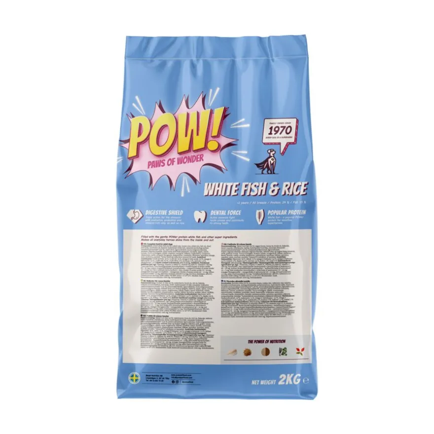 Dog Adult White Fish & Rice 12 kg