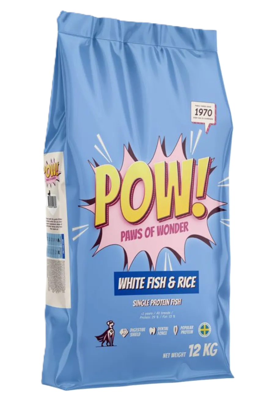 Dog Adult White Fish & Rice 12 kg