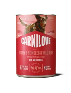 Dog Can Paté Kalkun, reinsdyr og villsvin 400 g