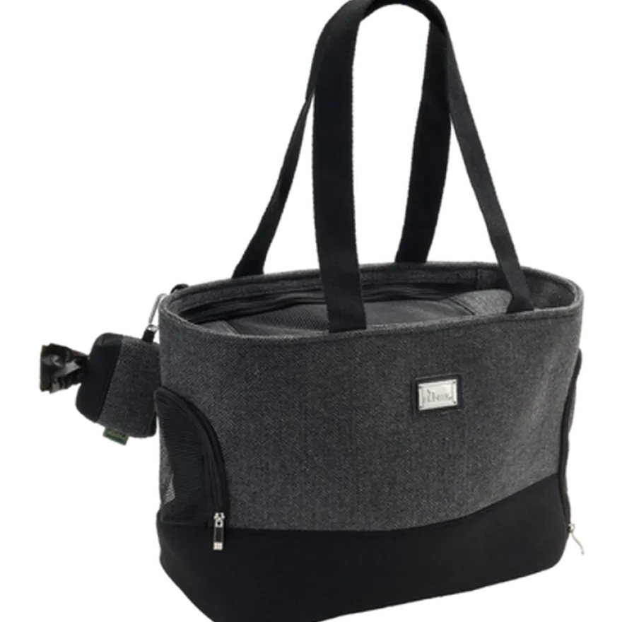 Dog & Cat Carry Bag Barcelona Gray 40 x 19 x 30 cm
