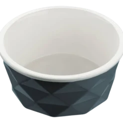Dog & Cat Feeding Bowl Eiby Ceramic Blue 1100 ml