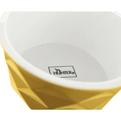 Dog & Cat Feeding Bowl Eiby Ceramic Gray 1900 ml