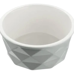 Dog & Cat Feeding Bowl Eiby Ceramic Gray 1900 ml