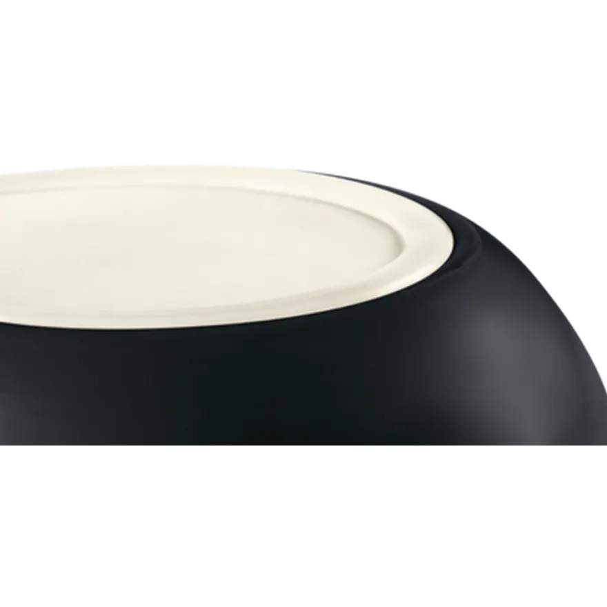 Dog & Cat Feeding Bowl Lund Ceramic Black 550 ml