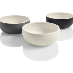Dog & Cat Feeding Bowl Lund Ceramic Black 350 ml