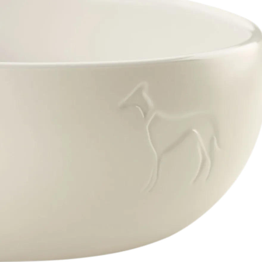 Dog & Cat Feeding Bowl Lund Ceramic Gray 550 ml