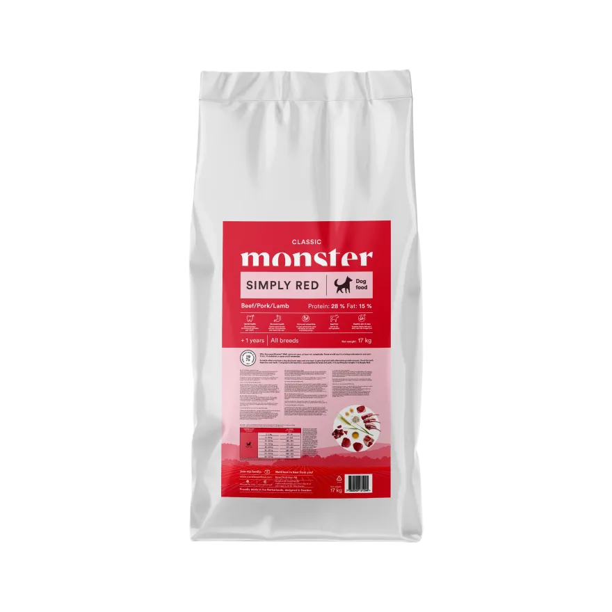 Dog Classic Simply Red 17 kg