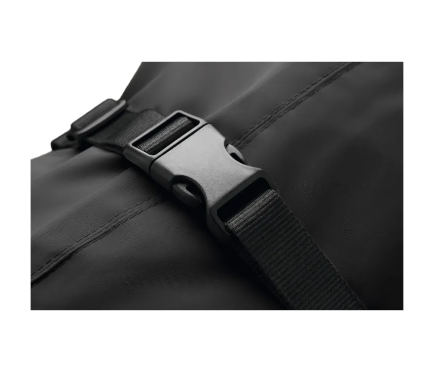 Dog Coat Uppsala 2in1 Detachable Lining Black 40cm