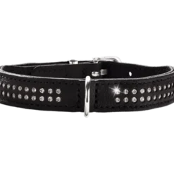 Dog Collar Diamond Petit Black 27 - Neck 20-24cm