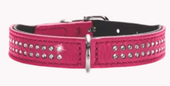 Dog Collar Diamond Petit Pink 27 - Neck 20-24cm
