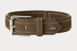 Dog Collar Hunting Brown Medium