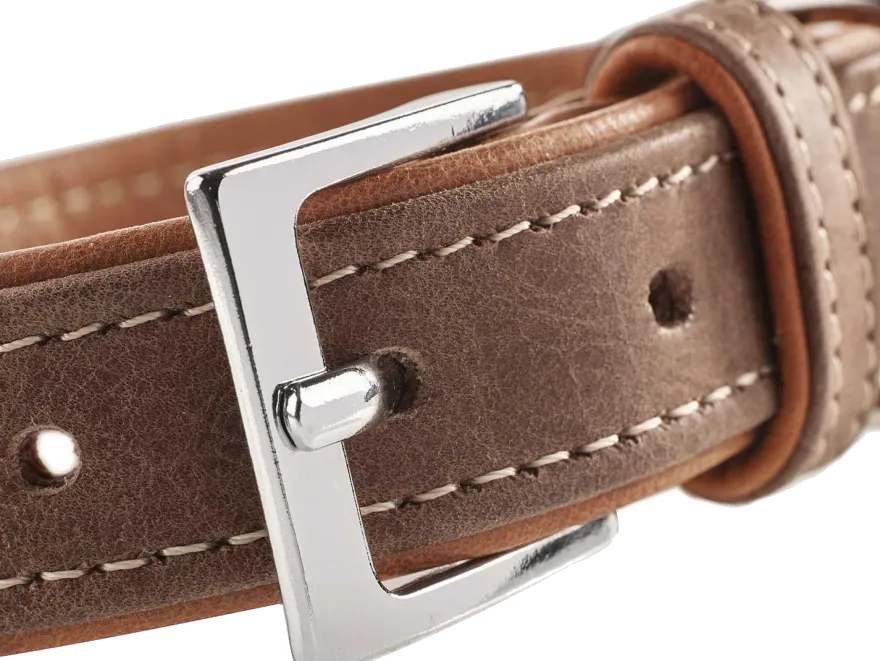 Dog Collar Porto Tobacco/Cognac 50 - Neck 37-43cm