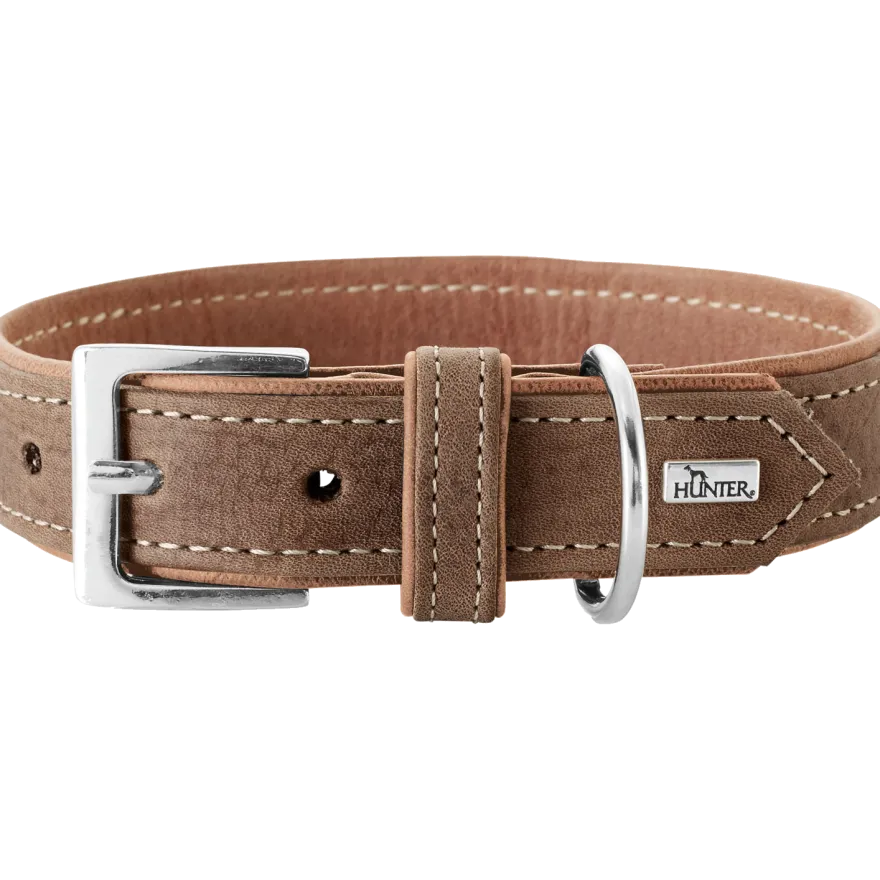 Dog Collar Porto Tobacco/Cognac 40 - Neck 29-35cm