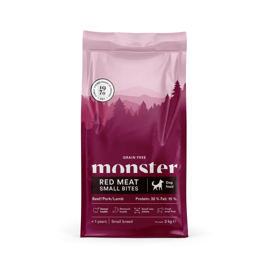 Dog Grain Free Adult Red Meat Small Bites 2 kg