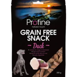 Dog Grain Free Semi Moist Snack Duck 200g