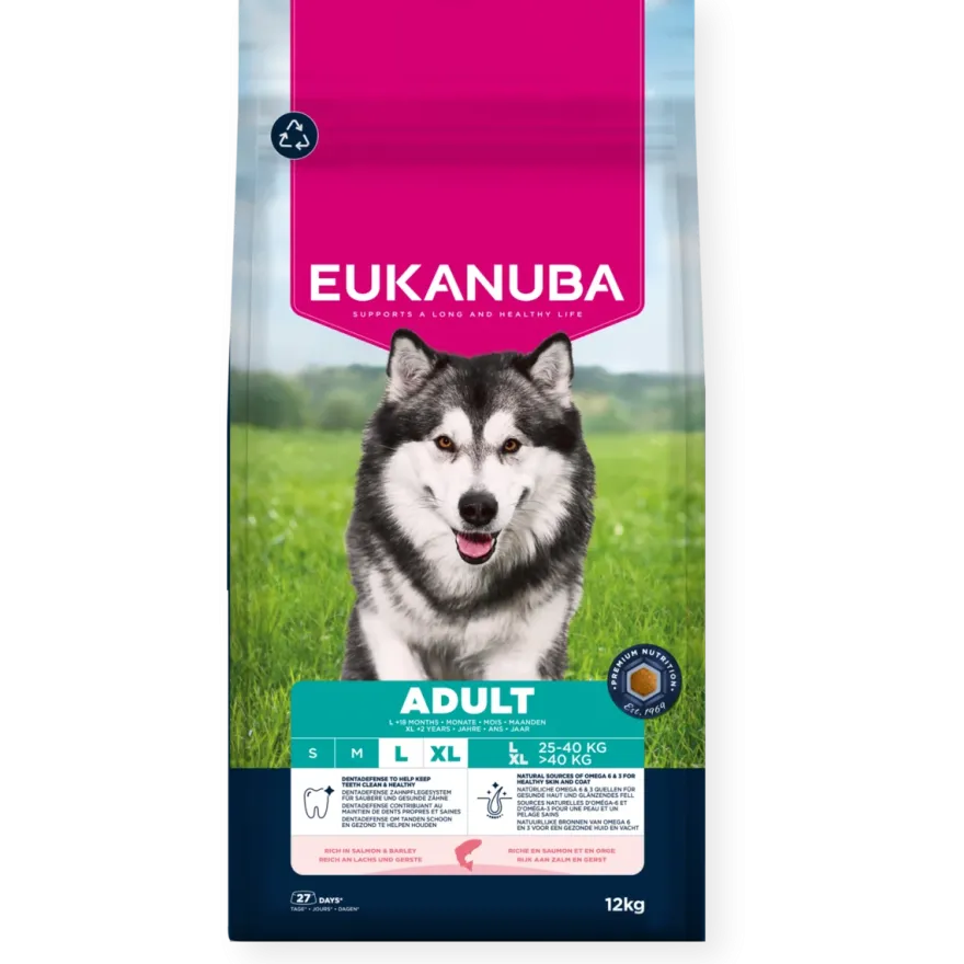 Dog Large Breed Salmon & Barley 12 kg