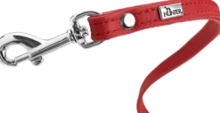 Dog Leash Nappa Petit Pink 140 cm, 8 mm